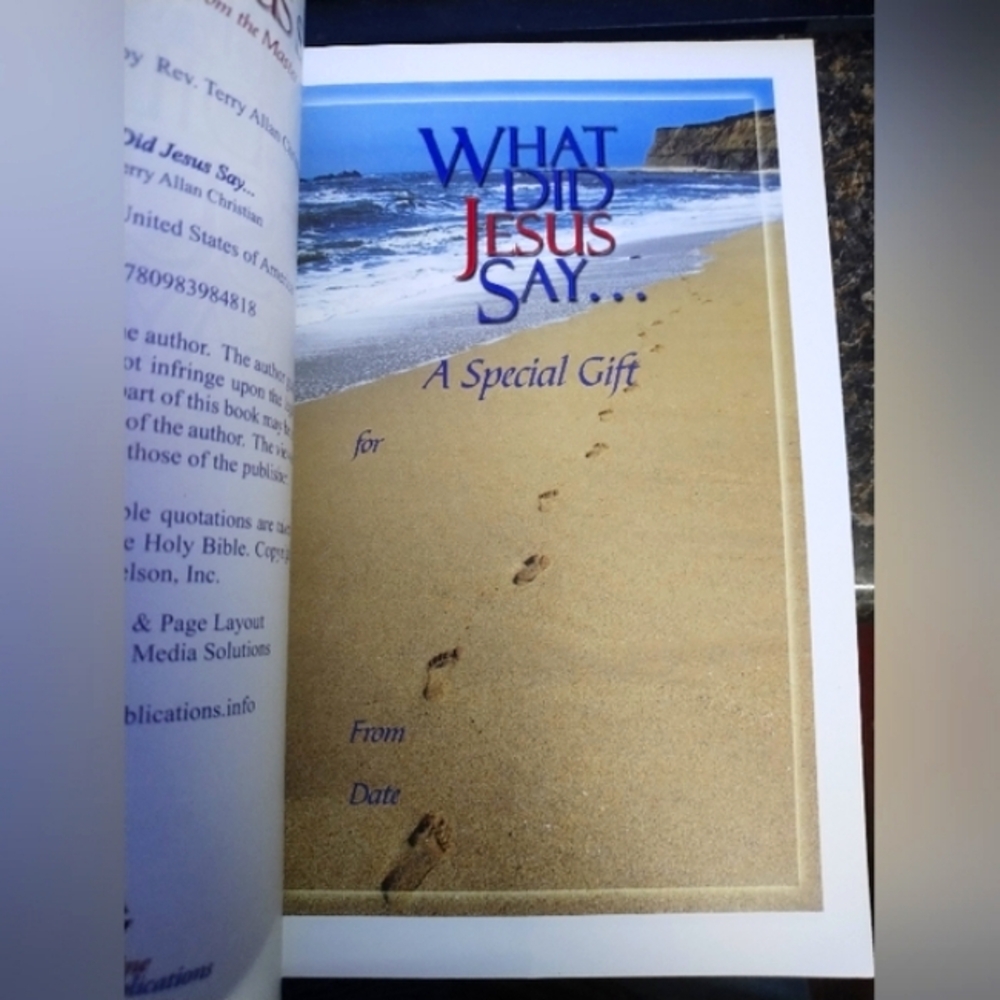 What Did Jesus Say Miracle Walk Devotional Book
